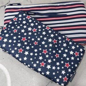 NEW:California Innovations Set of 2 Insulated Pouches Red, White, Blue Patriotic